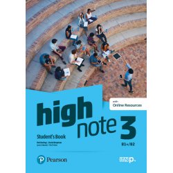 Język angielski HIGH NOTE 3 Student's Book + kod (Digital Resources + Interactive eBook) Podręcznik B1+/B2 Pearson